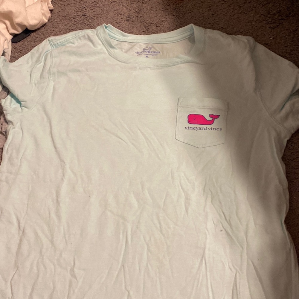 Vineyard vines teal top
